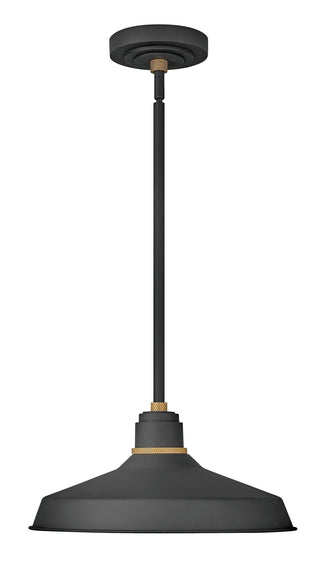 Hinkley - 10483TK - LED Convertible Pendant Barn Light - Foundry Classic - Textured Black