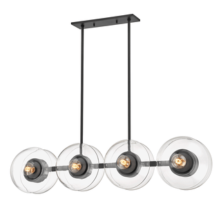 Kert Linear with Black Brass Finish