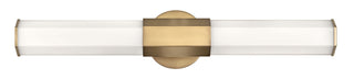 Hinkley - 51152HB - LED Vanity - Facet - Heritage Brass