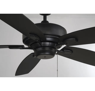 Wind Star 52" Ceiling Fan in Matte Black