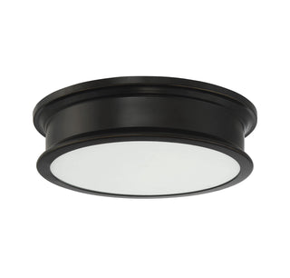 Watkins Three Light Flush Mount in Classice Bronze