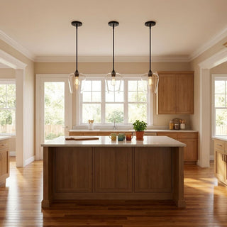Octave One Light Pendant in Black