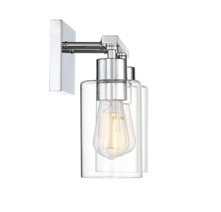 Lambert Two Light Bath Bar in Polished Chrome