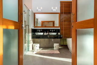 Lambert Two Light Bath Bar in Polished Chrome