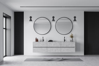 Glenn One Light Wall Sconce in Matte Black