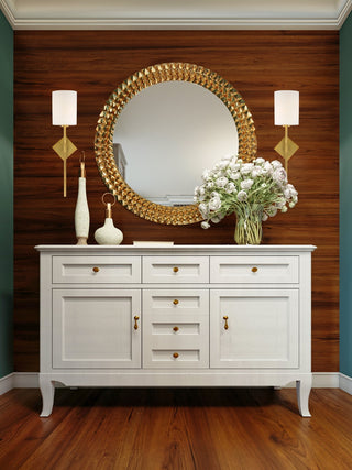 Destin One Light Wall Sconce in Warm Brass