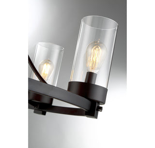Mchan Five Light Chandelier in Oil Rubbed Bronze