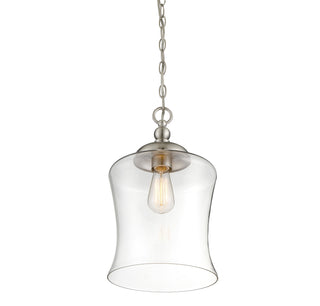 Mmin2 One Light Mini Pendant in Brushed Nickel