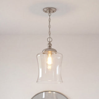 Mmin2 One Light Mini Pendant in Brushed Nickel