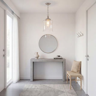 Mmin2 One Light Mini Pendant in Brushed Nickel