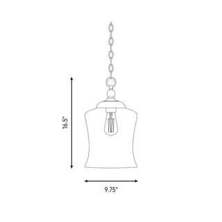 Mmin2 One Light Mini Pendant in Oil Rubbed Bronze