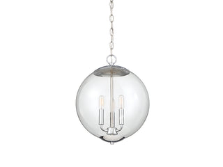 Mpend Three Light Pendant in Chrome