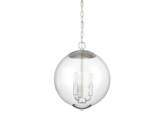 Mpend Three Light Pendant in Chrome