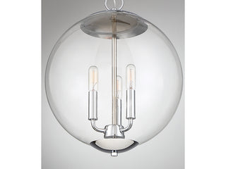 Mpend Three Light Pendant in Chrome