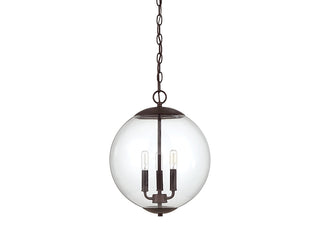 Mpend Three Light Pendant in Oil Rubbed Bronze