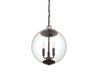 Mpend Three Light Pendant in Oil Rubbed Bronze