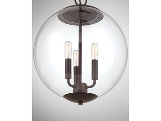 Mpend Three Light Pendant in Oil Rubbed Bronze
