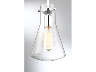 Mpend One Light Pendant in Chrome