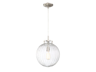 Mmin2 One Light Mini Pendant in Brushed Nickel