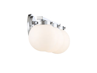 Mbath Three Light Bathroom Vanity in Chrome