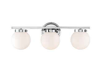 Meridian - M80023CH - Three Light Bathroom Vanity - Mbath - Chrome