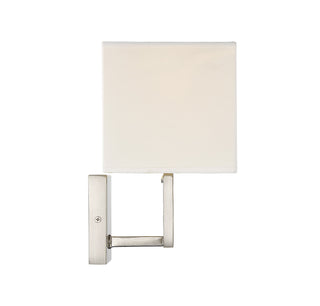 Mscon One Light Wall Sconce in Brushed Nickel