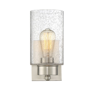 Meridian - M90013BN - One Light Wall Sconce - Mscon - Brushed Nickel