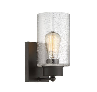 Mscon One Light Wall Sconce in Oil Rubbed Bronze