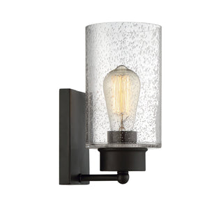 Mscon One Light Wall Sconce in Oil Rubbed Bronze
