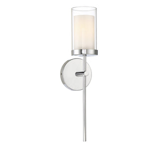 Mscon One Light Wall Sconce in Chrome