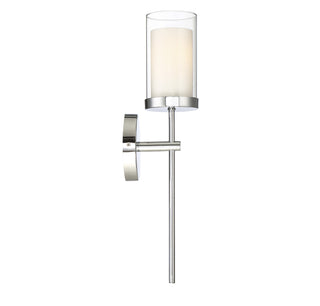Mscon One Light Wall Sconce in Chrome