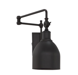 Mscon One Light Wall Sconce in Oil Rubbed Bronze