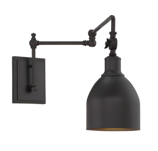 Mscon One Light Wall Sconce in Oil Rubbed Bronze