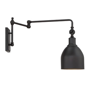 Mscon One Light Wall Sconce in Oil Rubbed Bronze