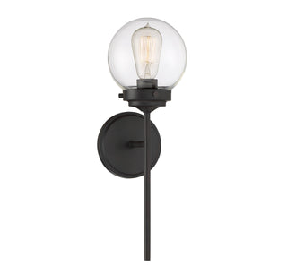 Mscon One Light Wall Sconce in Oil Rubbed Bronze