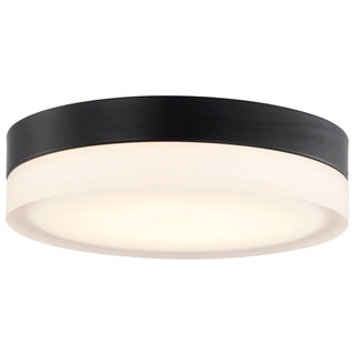 Pi LED Flush Mount in Black