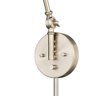 Edward 1-Light Swing Arm Sconce Light Modern Gold