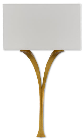Choisy One Light Wall Sconce in Antique Gold Leaf