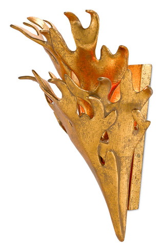 Formby One Light Wall Sconce in Gold Leaf
