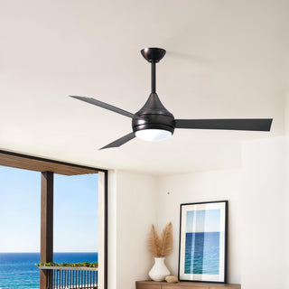 Donaire 52" Ceiling Fan in Brushed Bronze