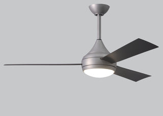 Donaire 52" Ceiling Fan in Brushed Stainless
