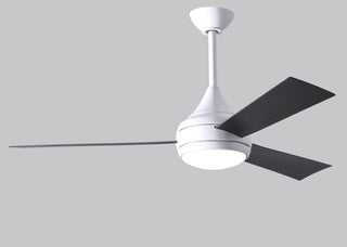 Donaire 52" Ceiling Fan in Gloss White