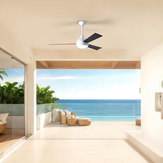 Donaire 52" Ceiling Fan in Gloss White