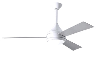 Matthews Fan Company - DA-WH-BS - 52" Ceiling Fan - Donaire - Gloss White