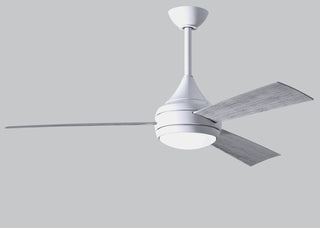 Donaire 52" Ceiling Fan in Gloss White