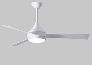 Donaire 52" Ceiling Fan in Gloss White