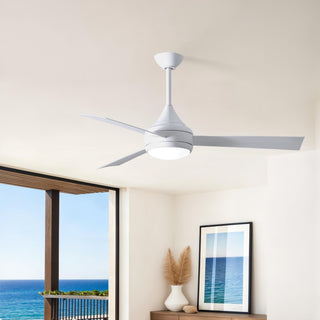 Donaire 52" Ceiling Fan in Gloss White