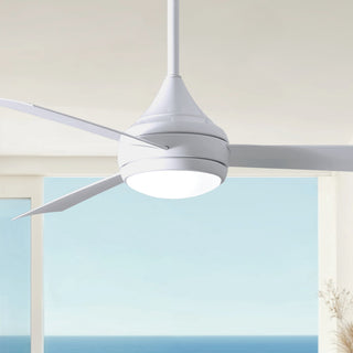 Donaire 52" Ceiling Fan in Gloss White