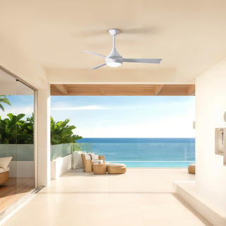 Donaire 52" Ceiling Fan in Gloss White