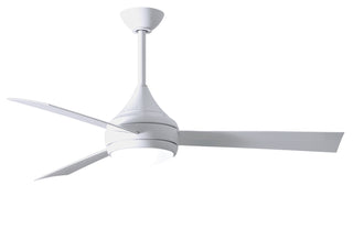 Matthews Fan Company - DA-WH-WH - 52" Ceiling Fan - Donaire - Gloss White